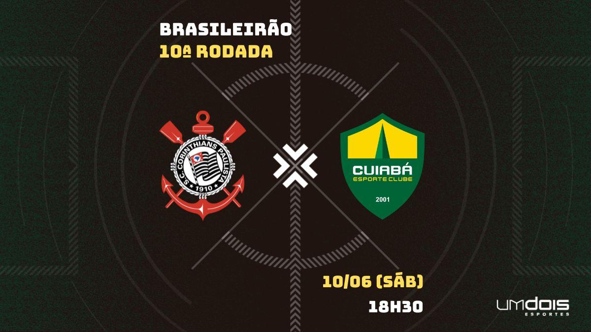 Corinthians x Cuiabá: Escalações prováveis, como assistir, data e horário