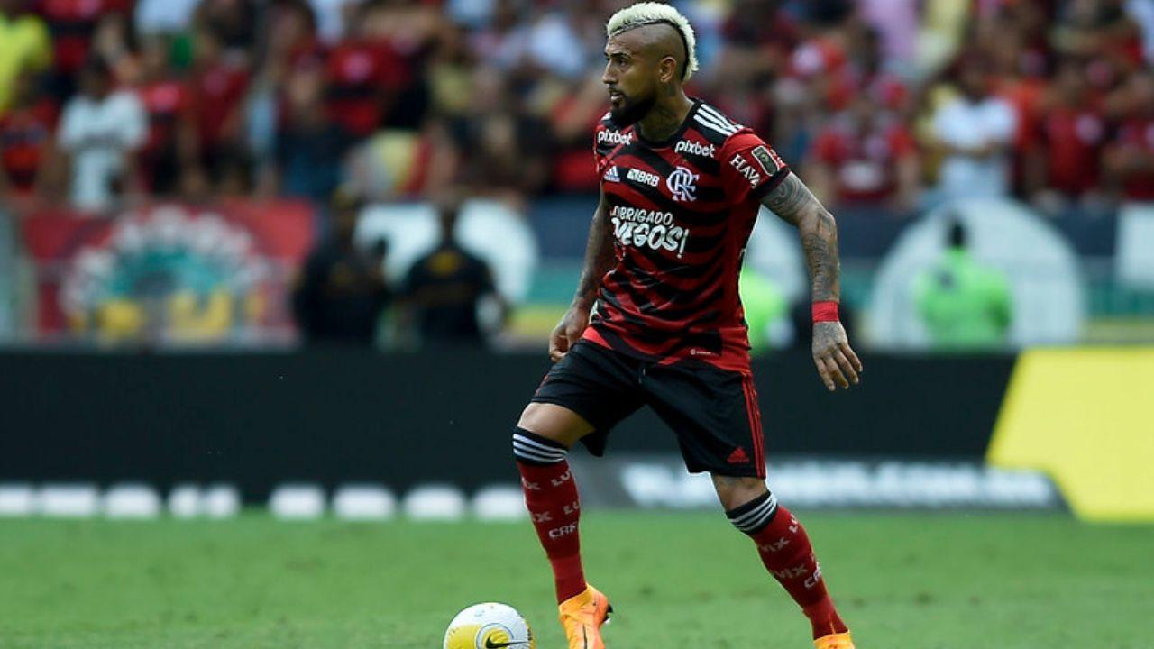 Vidal estava no Flamengo
