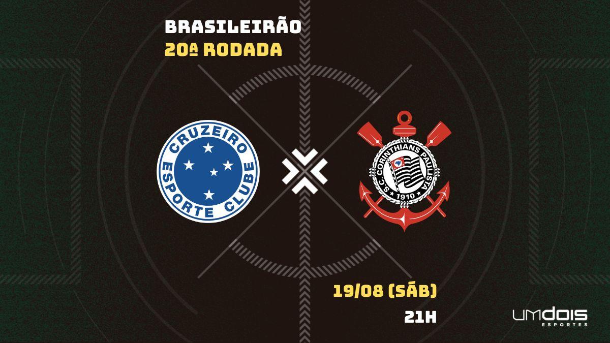 Cruzeiro x Corinthians: Escalações prováveis, como assistir, data e horário