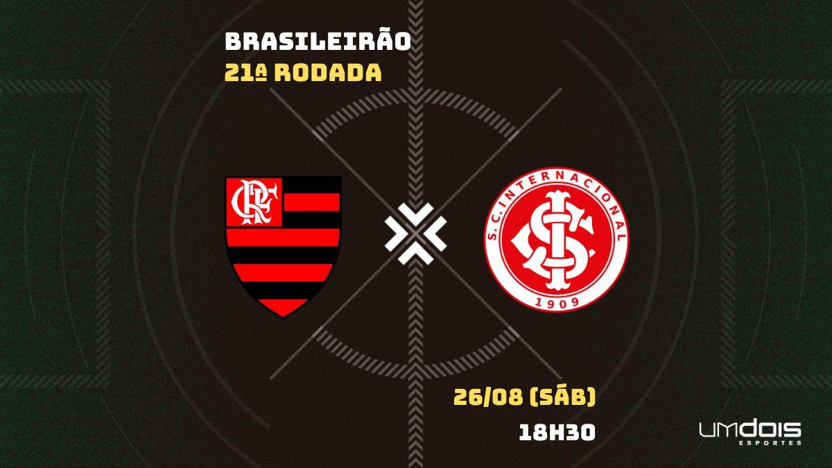 Flamengo x Internacional: Escalações prováveis, como assistir, data e horário