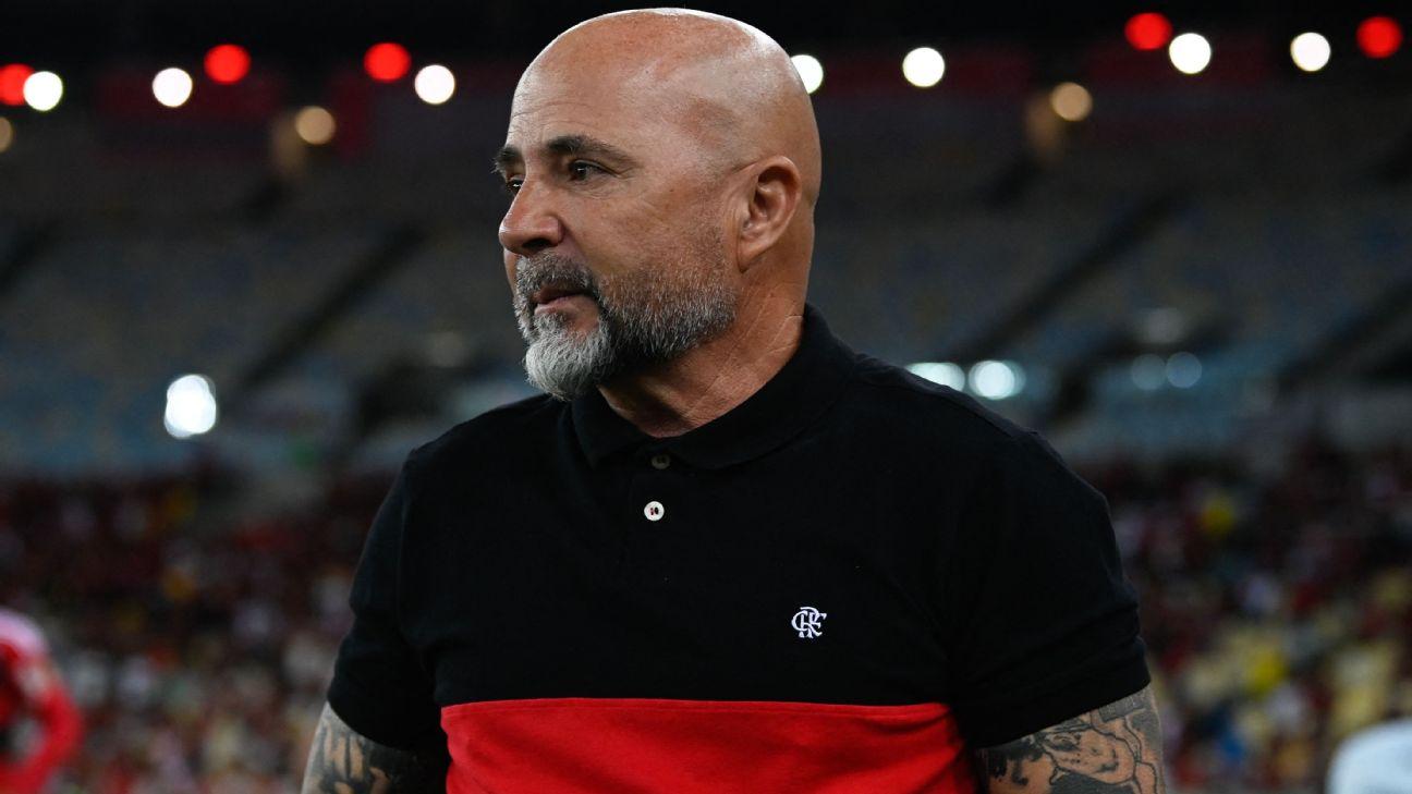 Sampaoli vê Flamengo superior ao São Paulo e nega pedir demissão