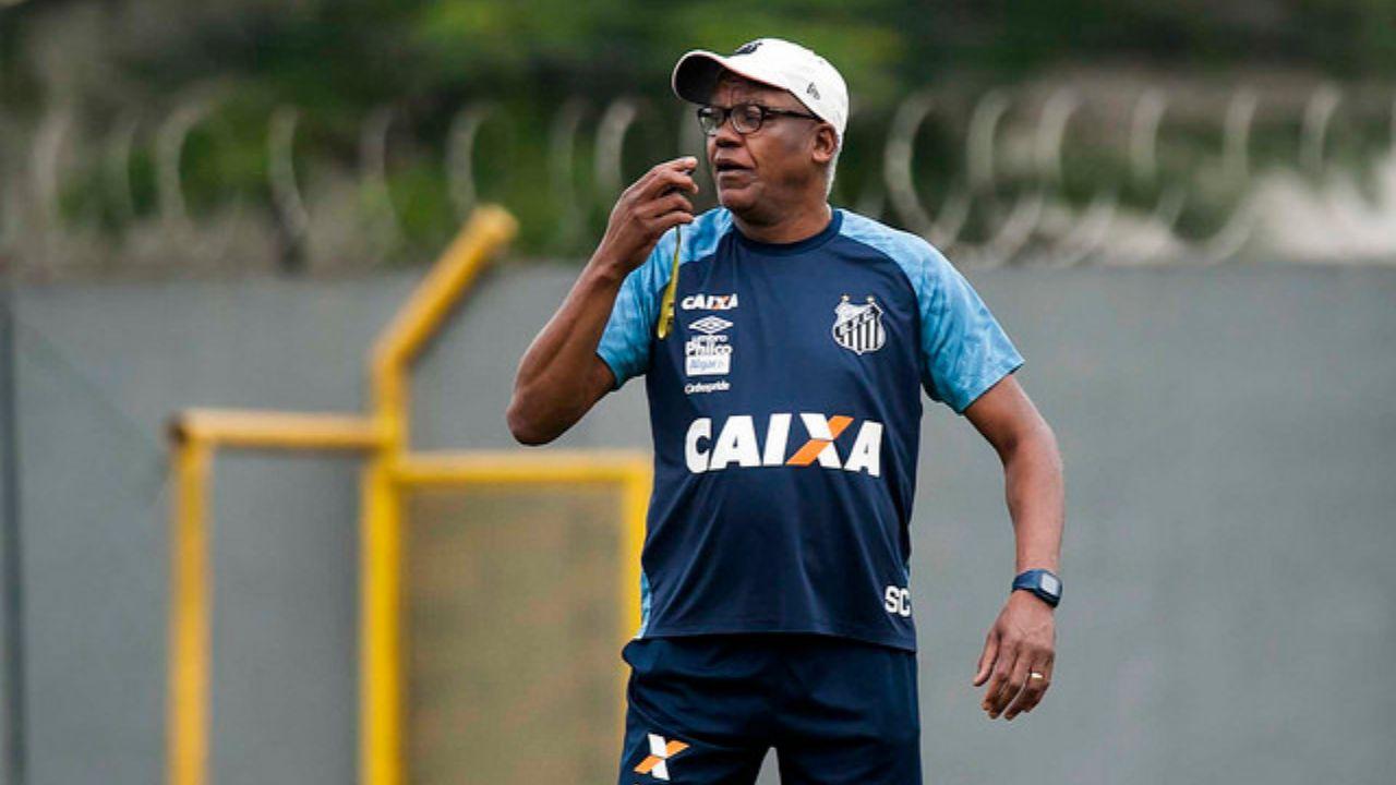 Serginho Chulapa em sua passagem pelo Santos