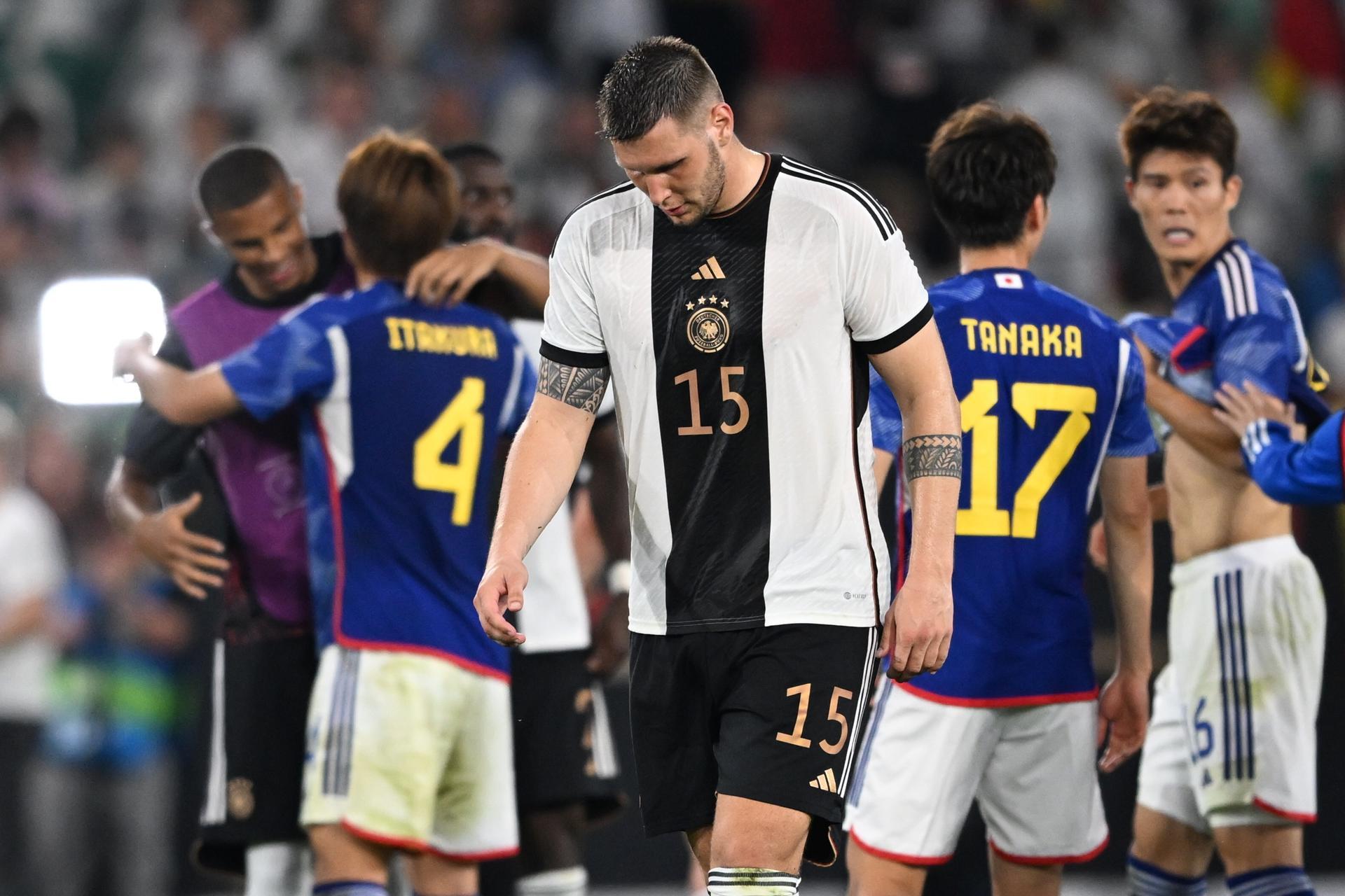 Alemanha foi goleada pelo Japão em amistoso