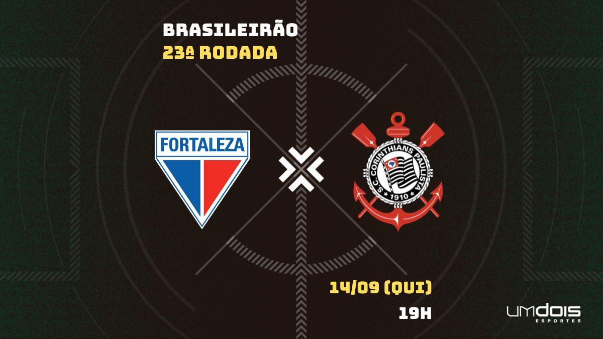 Fortaleza x Corinthians: Escalações prováveis, como assistir, data e horário