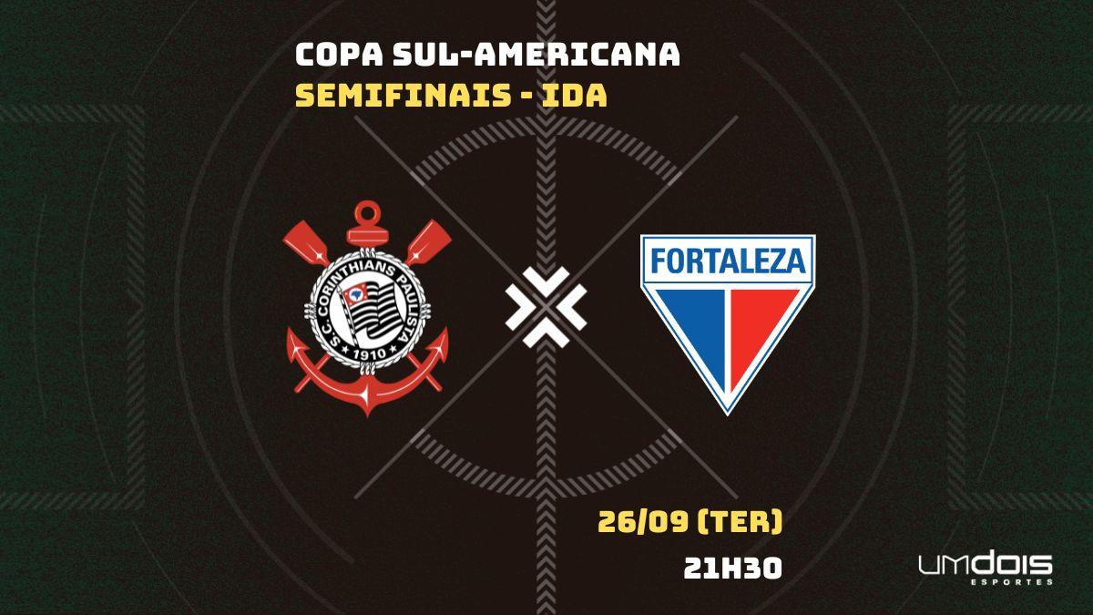 Corinthians x Fortaleza: Escalações prováveis, como assistir, data e horário