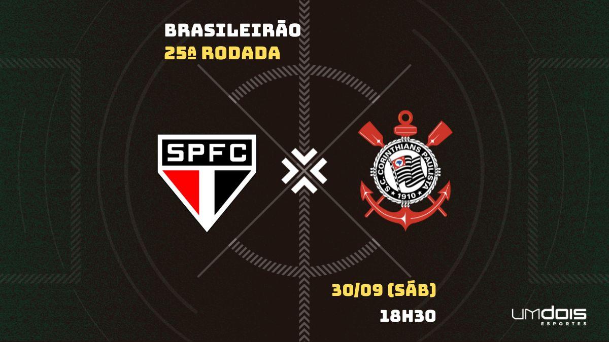 São Paulo x Corinthians: Escalações prováveis, como assistir, data e horário