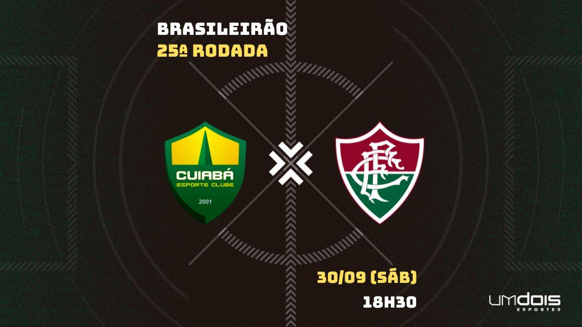 Cuiabá x Fluminense: Escalações prováveis, como assistir, data e horário