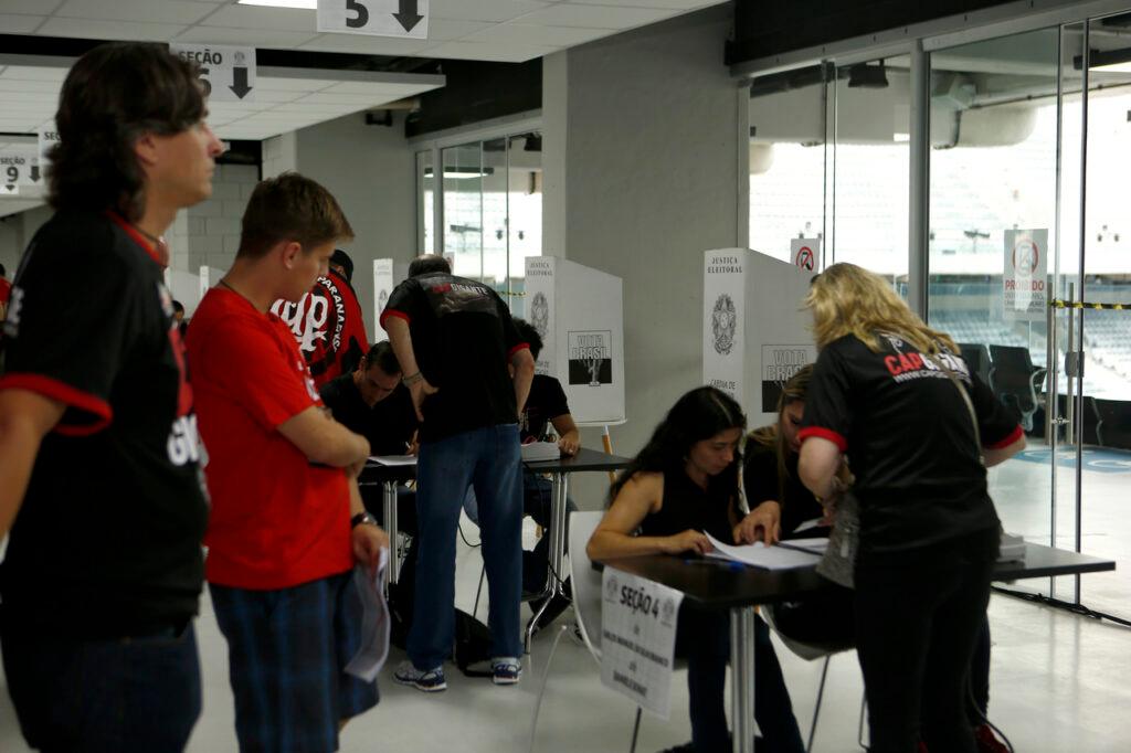 Eleições de 2015 aconteceram na Ligga Arena.