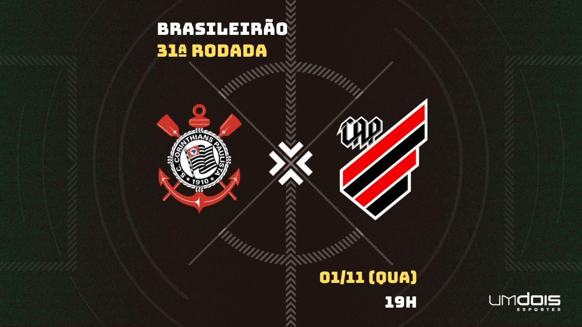 Corinthians x Athletico: Escalações prováveis, como assistir, data e horário