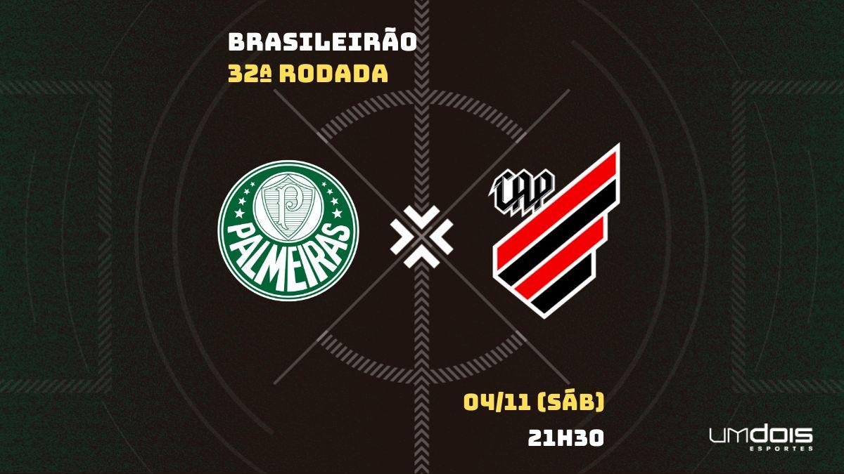 Palmeiras x Athletico: Escalações prováveis, como assistir, data e horário