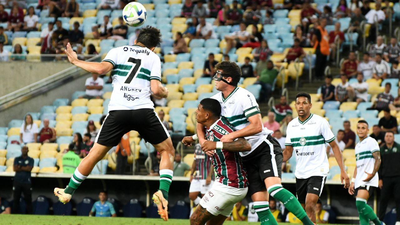 Fluminense x Coritiba no Maracanã