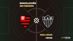 Flamengo x Atlético-MG: escalações prováveis, como assistir, data e horário