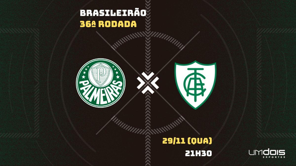 Palmeiras x América-MG: escalações prováveis, como assistir, data e horário
