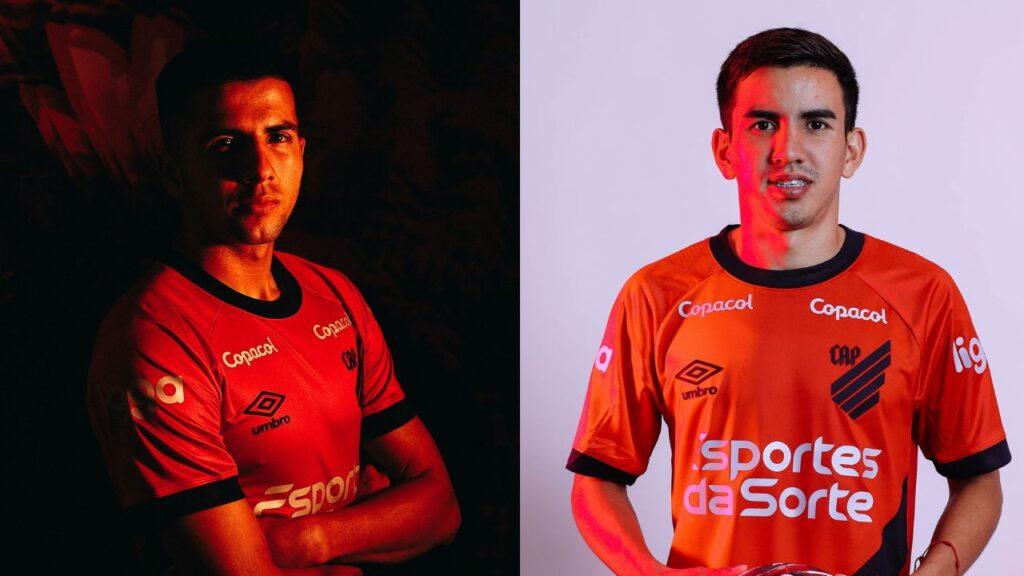 Os paraguaios Mateo Gamarra e Romeo Benítez, novos reforços do Athletico