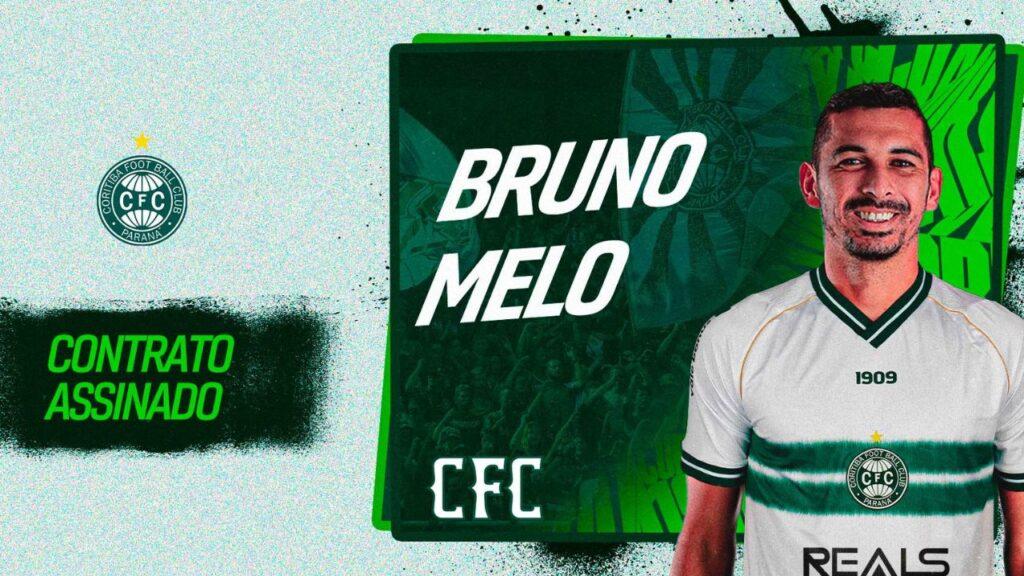 Coritiba anuncia zagueiro Bruno Melo