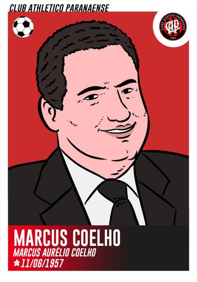 Marcus Coelho, o presidente da estrela dourada