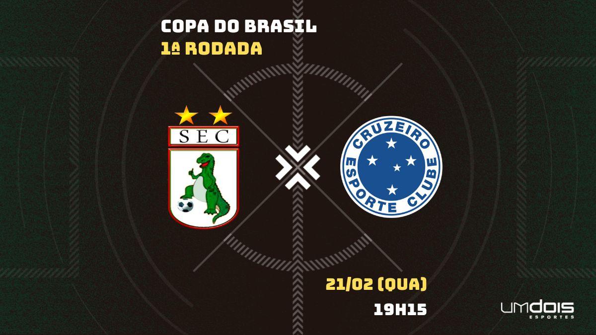 Sousa x Cruzeiro: escalações prováveis, como assistir, data e horário