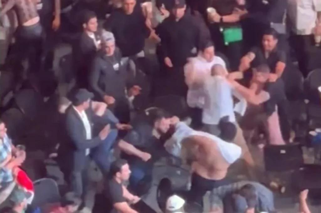 UFC México fica marcado por briga generalizada