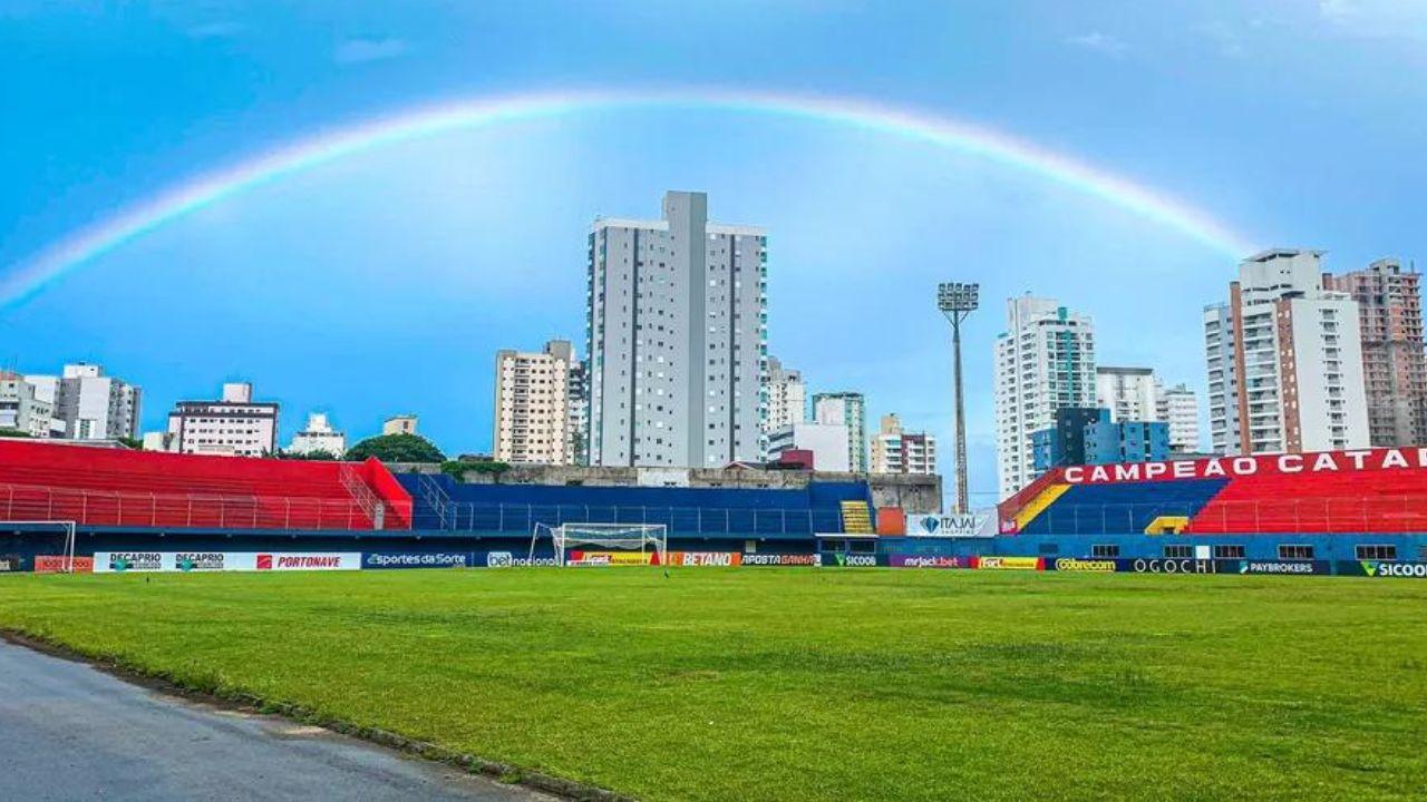 Estádio Hercílio Luz, em Itajaí
