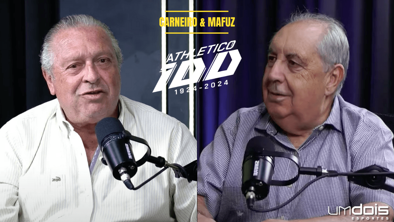 Carneiro e Mafuz relembram as melhores histórias do centenário do Athletico; assista
