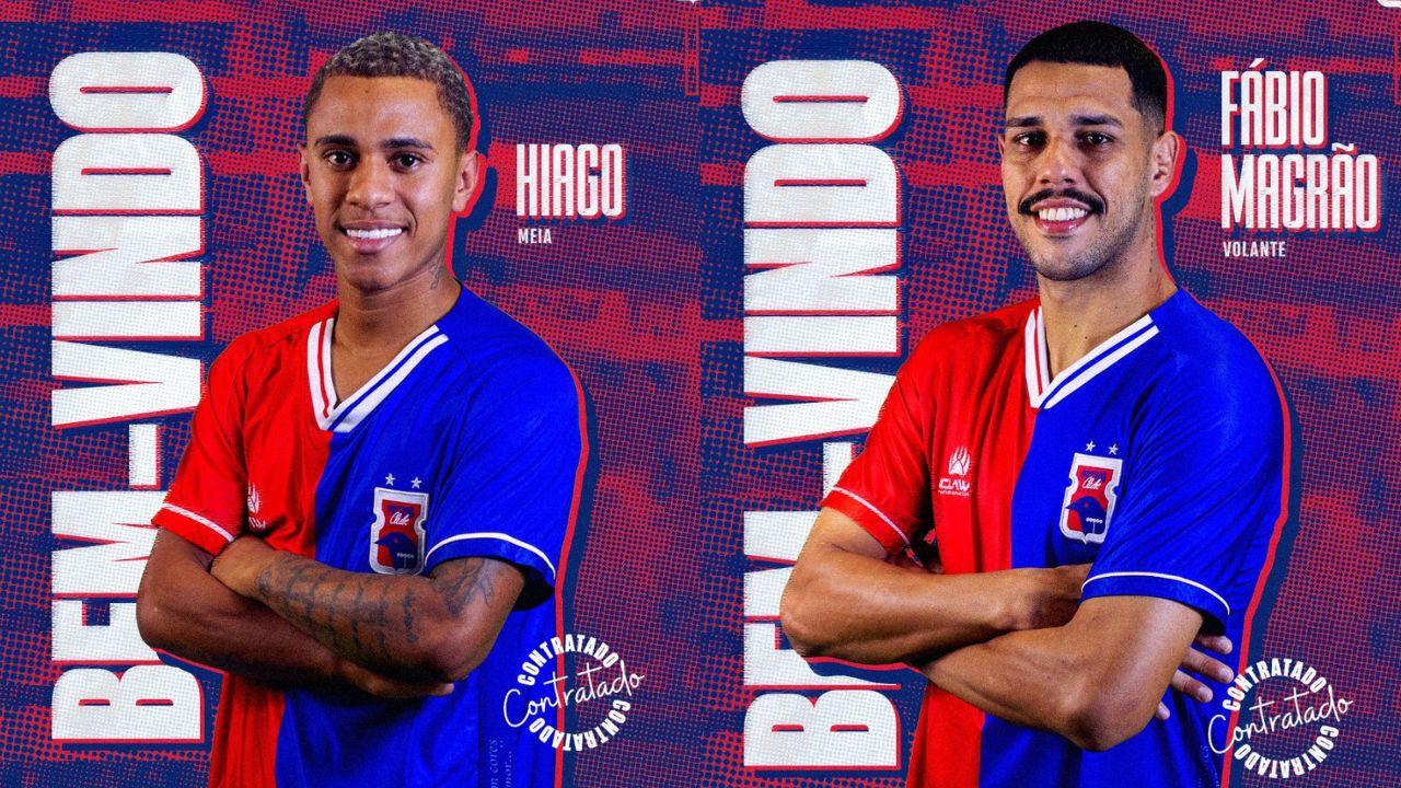 Paraná Clube: Hiago e Fábio Magrão