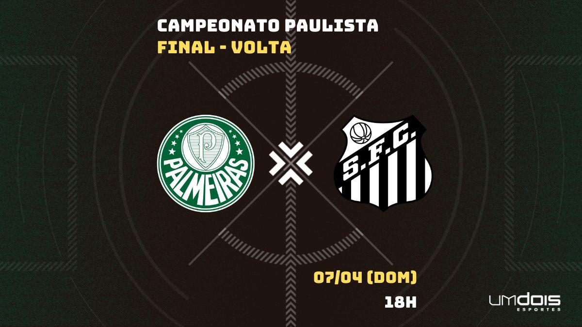 Palmeiras x Santos: escalações prováveis, como assistir, data e horário