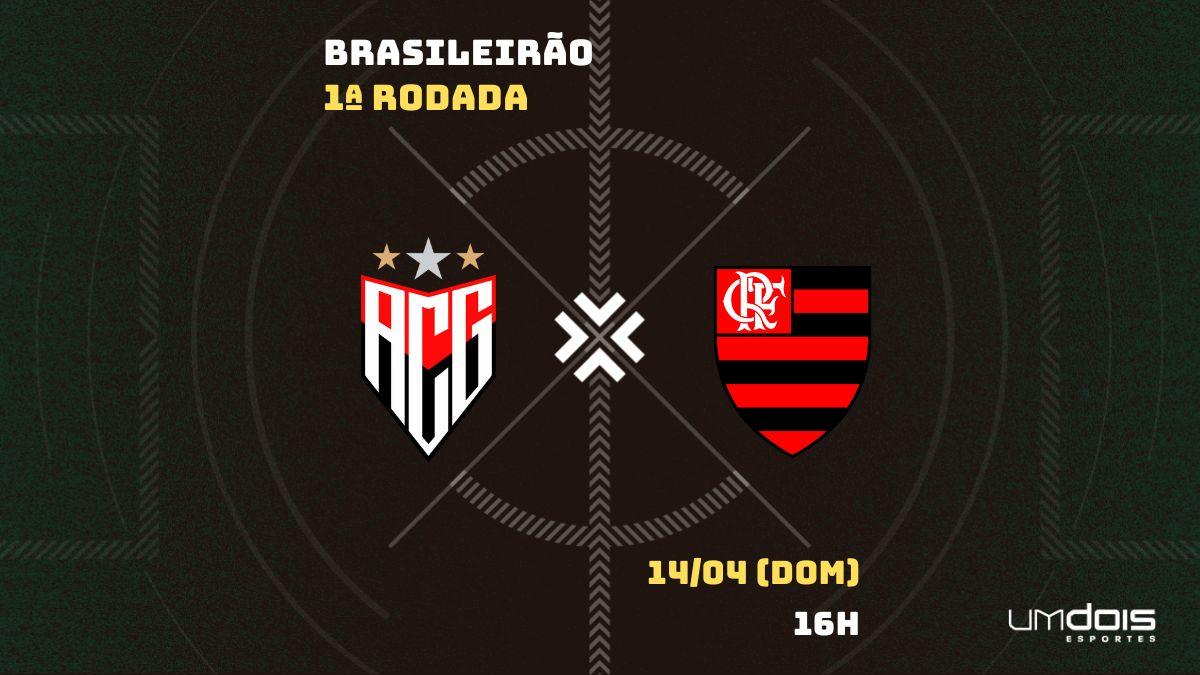 Atlético-GO x Flamengo: escalações prováveis, como assistir, data e horário