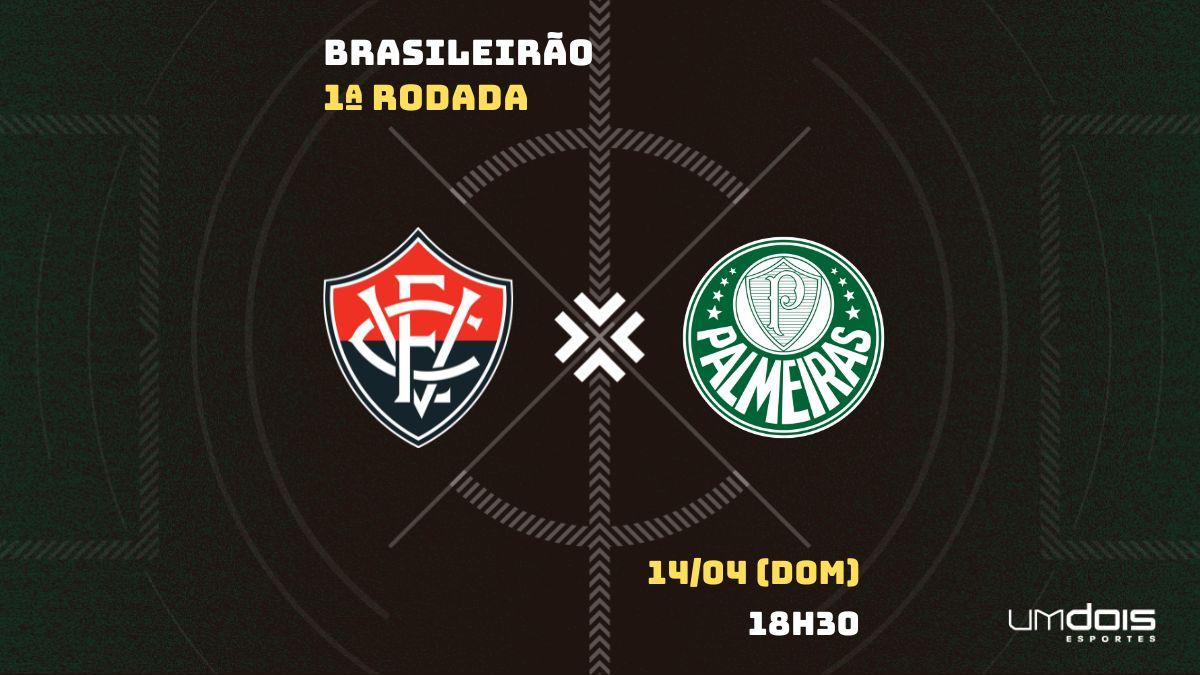 Vitória x Palmeiras: escalações prováveis, como assistir, data e horário