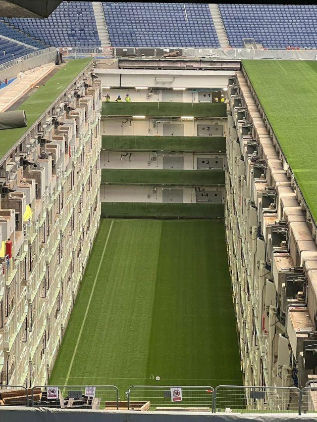 Foto de estufa embaixo do gramado do estádio do Real Madrid viraliza; veja