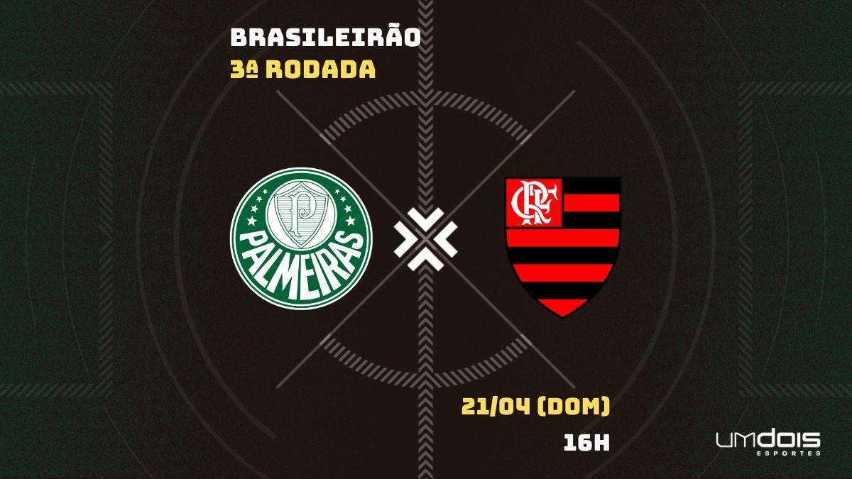 Palmeiras x Flamengo: escalações prováveis, como assistir, data e horário