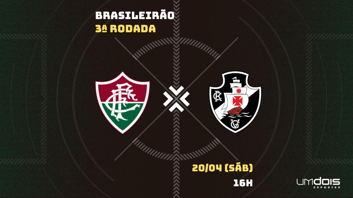 Fluminense x Vasco: escalações prováveis, como assistir, data e horário