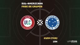 Unión La Calera x Cruzeiro: escalações prováveis, como assistir, data e horário