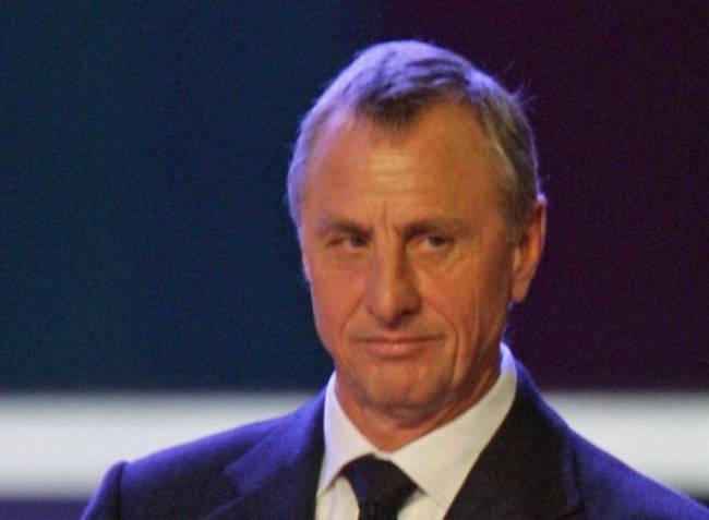 Todos os ouvidos a Johan Cruyff