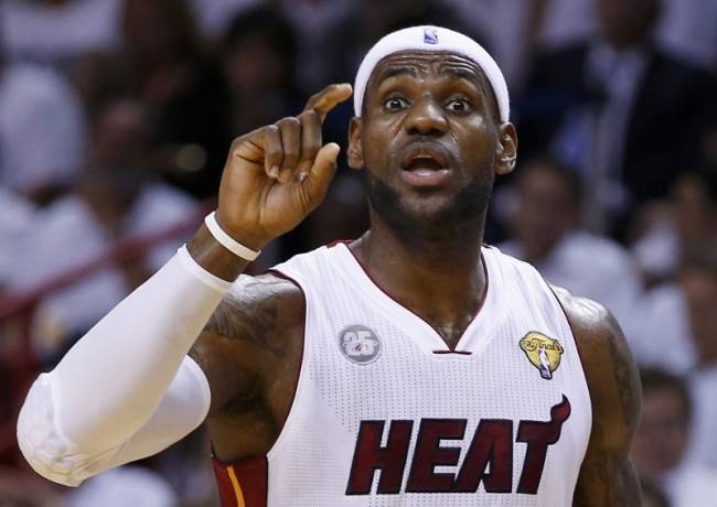 A taça do titã LeBron