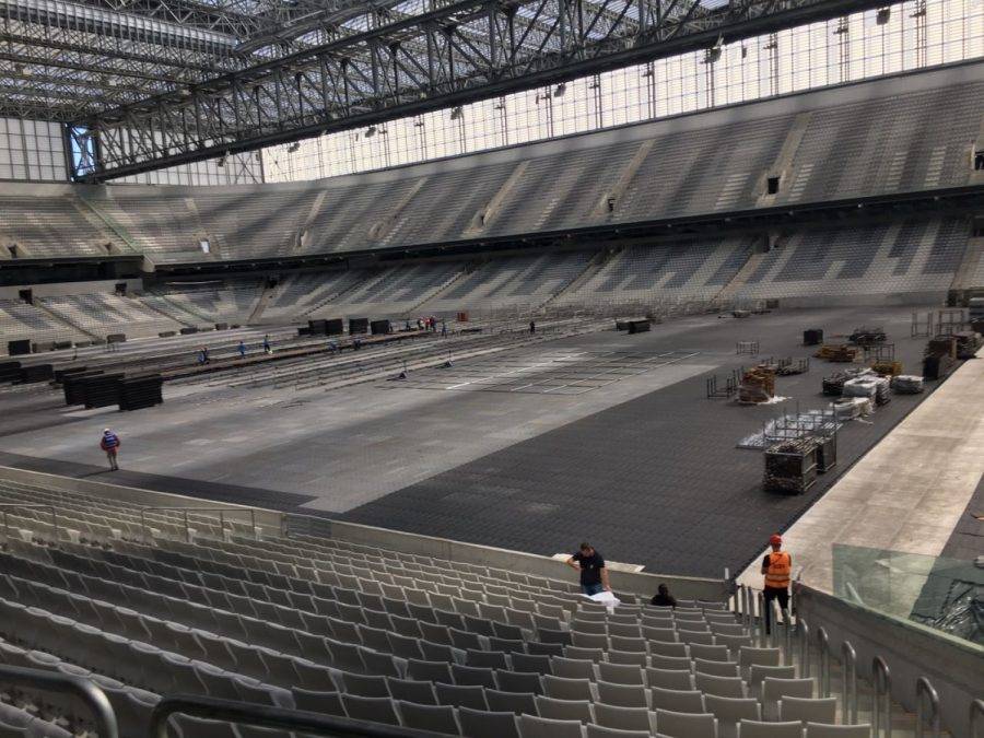 Liga Mundial de Vôlei deixa Arena mais cinza do que nunca