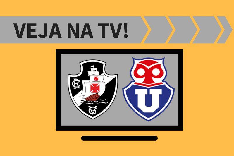 Vasco x Universidad de Chile ao vivo: saiba como assistir ao jogo na TV