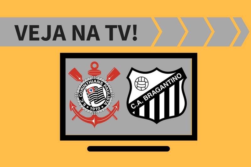 Corinthians x Bragantino ao vivo: saiba como assistir ao jogo na TV