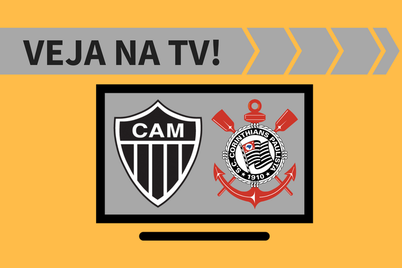 Atlético-MG x Corinthians AO VIVO: saiba como assistir ao jogo na TV