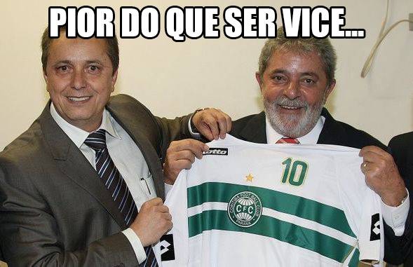 Prisão de Lula e vice do Coritiba embalam memes para torcida do Atlético-PR
