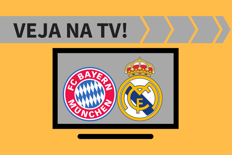 Bayern x Real Madrid AO VIVO: saiba como assistir ao jogo na TV