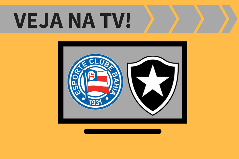 Bahia x Botafogo ao vivo: saiba como assistir ao jogo na TV