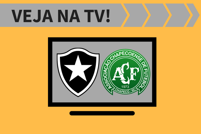 Botafogo x Chapecoense AO VIVO: Saiba como assistir ao jogo na TV