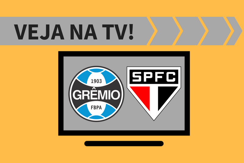 Grêmio x São Paulo AO VIVO: Saiba como assistir ao jogo na TV