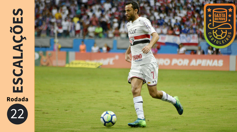 Confira escalações, suspensos e lesionados da 22ª rodada do Brasileirão