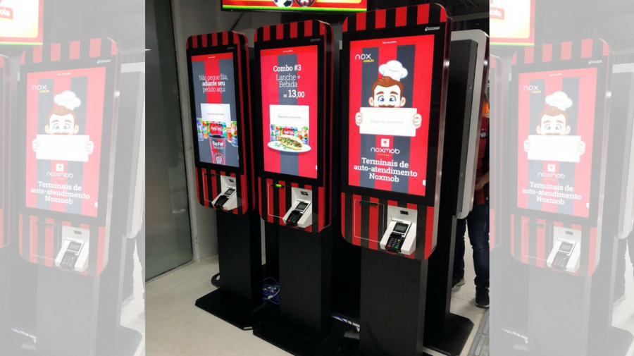 Atlético inova e instala estrutura para agilizar pedidos de lanche na Arena