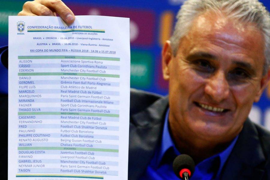 Convocação da seleção brasileira: lista para amistosos de novembro