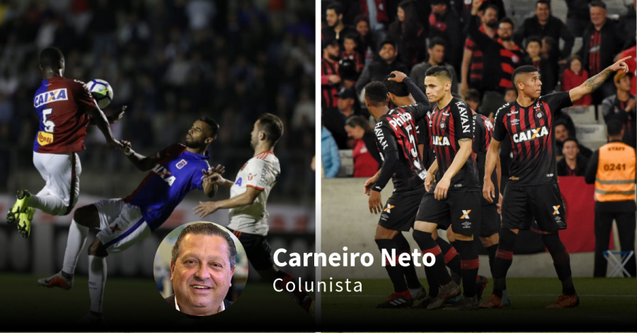 Paraná está moralmente rebaixado. Ao Atlético, falta personalidade
