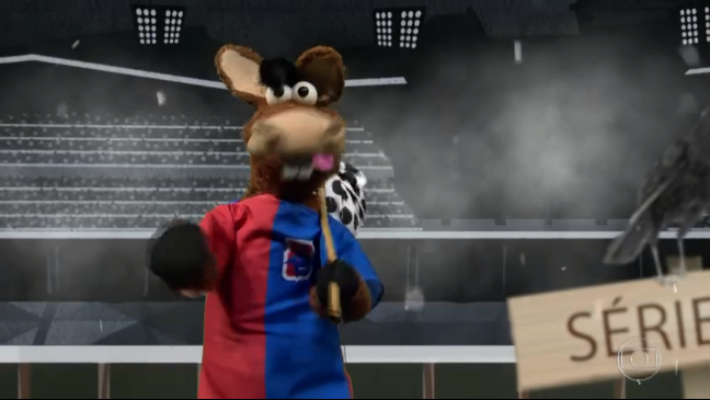 Fantástico despacha cavalinho do Paraná Clube para a Série B