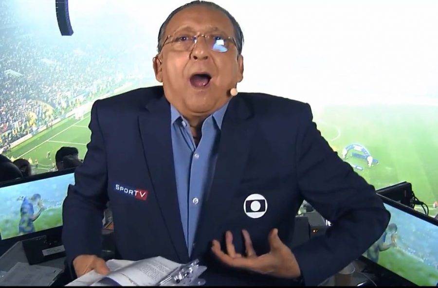 Galvão Bueno renova contrato com a Globo e adia aposentadoria