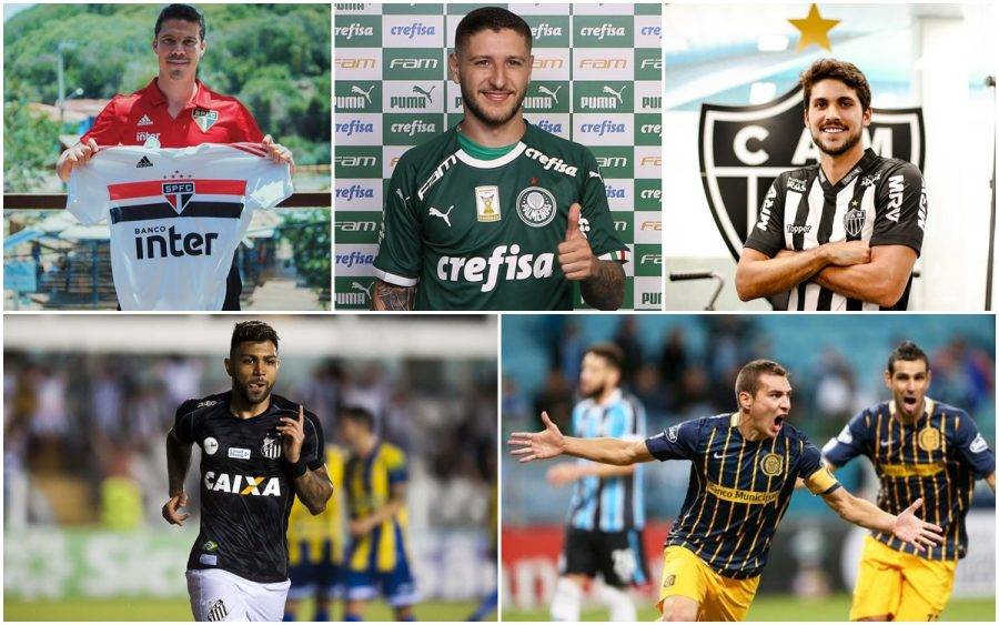 Mercado da bola 2019: as melhores contratações dos clubes brasileiros
